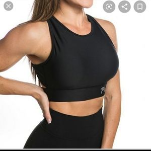 P'tula Araceli Sports Bra in BLACK